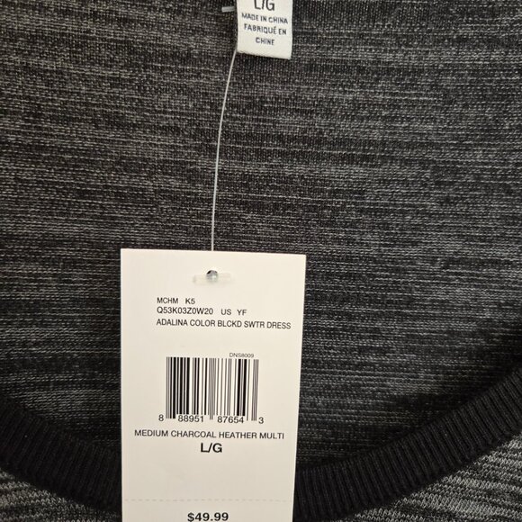 Guess Sweater Dress Sz Lg - Picture 3 of 5